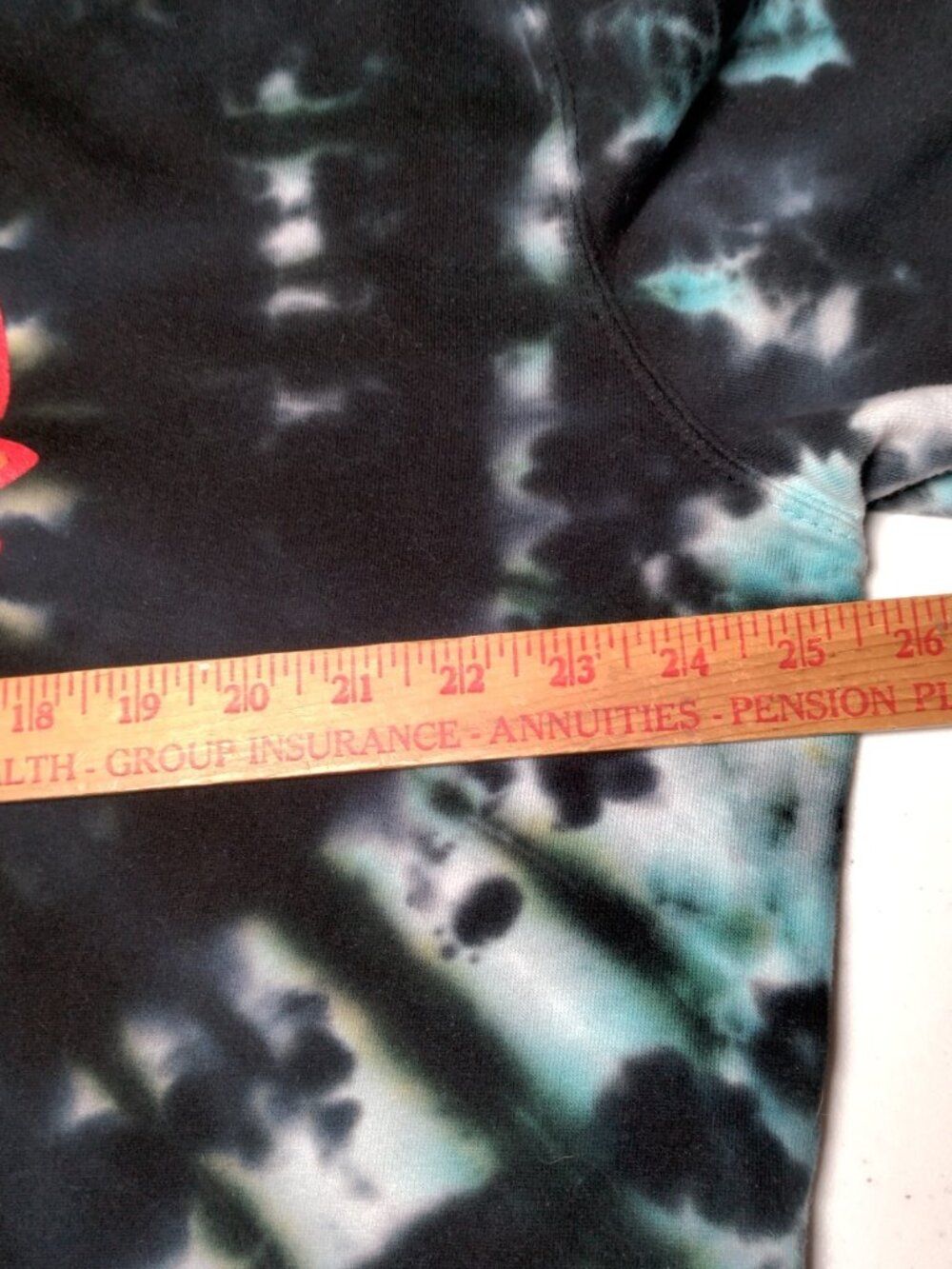 Canaan Valley West Virginia Sweatshirt XL Tie Dye Rainbow WV Mountains Nature - Picture 6 of 10